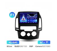 sistema di navigazione per auto Per Hyundai I30 1 FD 2007-2012 Autoradio Multimedia Video Player Navigazione GPS Android No 2din 2 Din Dvd(I30 CC2p 64G-F1)