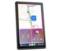Sistema di navigazione video satellitare montato s Schermo touch Carplay portatile da 8 pollici wireless per Apple e Android Auto, con Bluetooth, navigazione GPS