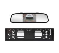 Sistema di parcheggio wireless PNI Escort P25 con display LCD integrato da 4,3 pollici nello specchietto retrovisore e telecamera di retromarcia, risoluzione 480P e angolo di visione di 110°