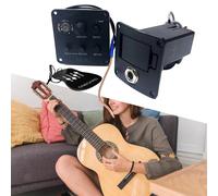 Sistema di preamplificazione per pickup per chitarra acustica, pickup da