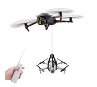 Sistema di Prensione e Rilascio Aereo per Droni - Artiglio Meccanico Mantide con Gancio a Uncino e Rilascio del Carico Compatibile con Dji Mavic 3 Classic/Pro/Air 3S/2S/Mini 4 Pro/3/2 SE, Kit di