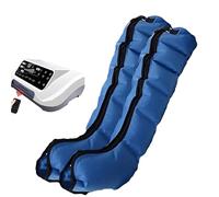 Sistema di pressoterapia elettrica a 6 cavità Widppsopt, massaggiatore a compressione d'aria per tutto il corpo, per braccia, gambe, vita, drenaggio linfatico, aumento della circolazione