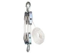 Sistema di pulegge a blocco e paranchi con argano a fune Lif