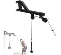 Sistema di puleggia da palestra a parete per lat pull down, fila bassa, estensioni dei tricipiti e allenamento del polso con puleggia rotante per uso domestico e commerciale