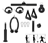 SISTEMA PULEGGIA LAT MACHINE PULLEY 13 ATTREZZI PALESTRA CASA STAZIONE FITNESS