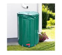 Sistema di raccolta dell'acqua piovana ecologico, serbatoio da 100 litri con filtro per rubinetto, perfetto per la conservazione dell'acqua del giardino e del patio (verde)