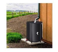 Sistema di raccolta dell'acqua piovana portatile da 500 l, barile pieghevole in PVC per irrigazione da giardino, conservazione dell'acqua ecologica, soluzione efficiente per la raccolta dell'acqua