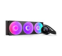NZXT Kraken Plus 360 RGB - Raffreddamento liquido AIO CPU - Radiatore 360mm - Ventola F360 RGB - LCD quadrato 1,54" personalizzabile - AMD® AM5, AM4 - Intel® LGA 1851/1700, 1200/115X - Nero