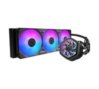 Sistema di raffreddamento a liquido Cooler Master MasterLiquid Atmos II da 360 mm con 3 ventole ARGB multicolor