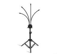 Sistema di raffreddamento da giardino con piede, nebulizzatore regolabile, per esterni, per terrazza, set di dune in ottone, impianto di irrigazione autoportante per piscina e cortile