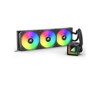 SISTEMA DI RAFFREDDAMENTO SHARKOON S100 ARGB - a liquido, Compatibile AMD e Intel, 2000 RPM, 35 dB, 360 mm