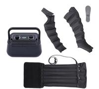 Sistema di recupero a compressione dell'aria a 6 cavità, massaggiatore elettrico per gambe, stivali a compressione, stivali di recupero, massaggio linfatico per gambe, favorisce la circolazione