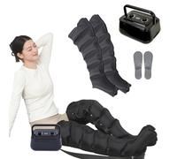 Sistema di recupero delle gambe, massaggiatore per drenaggio linfatico, massaggio a compressione dinamica, macchina elettrica per massaggio delle gambe a compressione d'aria per dolore e cir