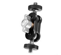 Sistema di regolazione della telecamera a sfera in alluminio compatibile con treppiedi e accessori (TM2)