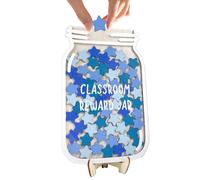 Sistema di ricompensa Star Jar - Strumento motivazionale positivo | Strumenti di gestione della classe | per casa, scuola, scuola elementare, asilo, bambini, letture di routine per andare a letto