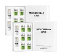 Sistema di ricrescita dei capelli Alphainfuse, trattamento avanzato per la crescita dei capelli con ginseng, olio di menta piperita e radice di zenzero, siero ispessente (2 Box)