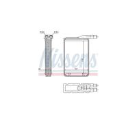 Sistema Di Riscaldamento Cambio Calore per Renault 9 11 Super 5 7701027078