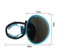 Sistema di S Bicicletta Specchio Retrovisore Convesso Specchio Specchio in Blu