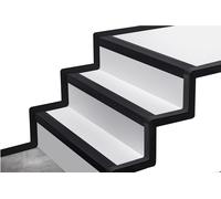 Sistema di scale Quest per gradini in PVC profilo bordo scala