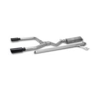 Sistema Di Scarico Cat-Back Dual Split Elite Nero Gibson Performance 614002B