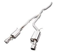 SISTEMA DI SCARICO CATBACK DA 3" ACCIAIO INOX PER BMW SERIE 3 E92 335d 2005-2013