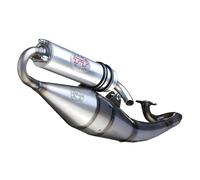 Sistema di scarico completo LeoVince HAND MADE TT, alluminio, omologazione