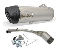Sistema di scarico completo LeoVince SBK LV ONE EVO acciaio inox tappo carbonio