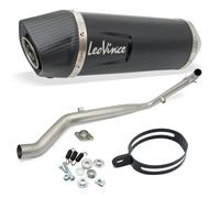 14365EBK - Scarico Completo LeoVince LV ONE EVO Inox Nero YAMAHA MT-125 (21-23)