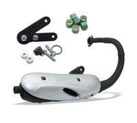 Sistema di scarico completo LeoVince SITO acciaio per Peugeot Speedfight 2 50