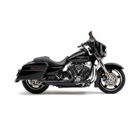 Sistema di scarico completo turn out 2-1 nero 09-16 flt/touring Cobra