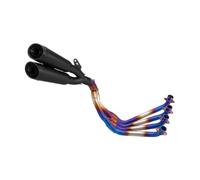 Sistema Di Scarico Per CBR650R Per CB650F - Collettore | Anni 2014, 2015, 2016, 2017, 2018, 2019, 2020, 2021, 2022, 2023, 2024, 2025 - Tubi di scarico blu