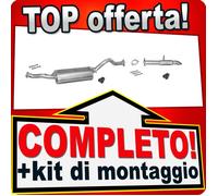 Sistema di scarico per MITSUBISHI PAJERO 2.5 & 2.8 TD LWB Classic/Shogun/Montero