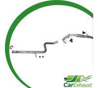 Sistema di scarico per PEUGEOT 208, 2008 I & CITROËN C3 III Van, C3 Picasso