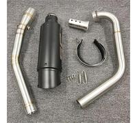 sistema di scarico Set Completo Marmitta Scarico Silenziatore Tubo Collegamento Centrale Per Y&amaha Per YZF R15 MT-15 MT 125 2008-2017(A3)