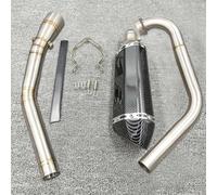 sistema di scarico Set Completo Marmitta Scarico Silenziatore Tubo Collegamento Centrale Per Y&amaha Per YZF R15 MT-15 MT 125 2008-2017(A4)