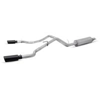 Sistema Di Scarico Sportivo Doppio Cat-Back Elite Nero Gibson Performance 69550B