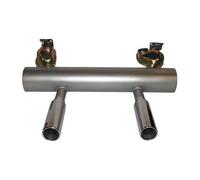 Sistema di scarico sportivo JOPEX CLASSIC LINE INOX stile SEBRING per VOLKSWA...