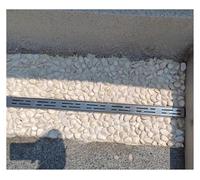 Sistema di scolo della fossa dell'acciaio inossidabile con la griglia del metallo, Manica impermeabile all'aperto per drenaggio efficiente dell'acqua