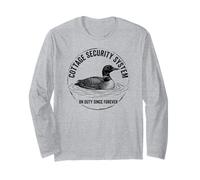 Sistema di Sicurezza Cottage Vintage Loon Graphic on Duty Forever Maglia a Manica