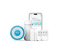 Sistema di sicurezza domestica Wi-Fi LWOHSI - Sistema di allarme wireless per la sicurezza domestica con avviso tramite app, kit da 5 pezzi compatibile con Alexa, per casa e appartamento