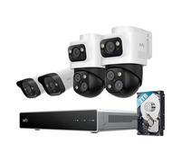 Sistema di sicurezza NVR con telecamera IP Eufy S4 4K, zoom ottico, visione notturna, per interni ed esterni, IP67