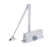 Sistema di sicurezza regolabile, apriporta in alluminio per porte sinistra/destra, 25-45 kg, 900 mm, con velocità di chiusura e chiusura personalizzabile