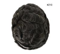 Sistema di sostituzione dei capelli da uomo pelle sottile toupee parrucche re...