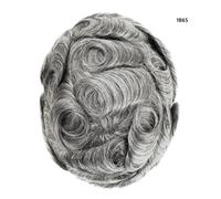 Sistema di sostituzione dei capelli toupee da uomo parrucche in pizzo frances...