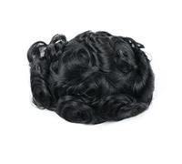 Sistema di sostituzione dei capelli umani della protesi capillare dei capelli degli uomini 0.1-0.12mm per gli uomini 6X8 7X9 8X10 parrucca 130 8x10#colore 1C