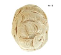 Sistema di sostituzione dei capelli umani per uomo Toupee pelle sottile base ...