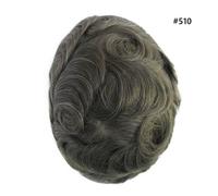 Sistema di sostituzione dei capelli umani Toupee da uomo naturale tutti i pez...