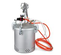 Sistema di spruzzatura a colori, 10 l, pistola a spruzzo per vernice, contenitore di colore con ugello da 3 mm, per pitture da parete, colori in lattice, vernici e smalti