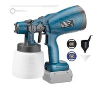 Sistema di spruzzo a colori senza fili per batteria Bosch da 18 V (senza batteria), spruzzatore a batteria per recinzioni e vernice da parete, pistola a spruzzo, spruzzatore per pittura a mano per la