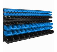 Sistema di stoccaggio a muro Tool Wall Shelf Stacking Holder Blu 10 Taglie XXL